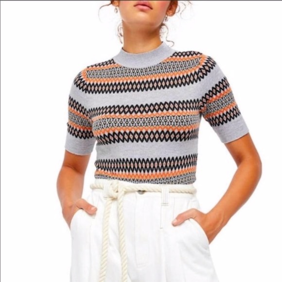 Free People Tops - NWT FREE PEOPLE Winter Warmer Sweater Bodysuit XL